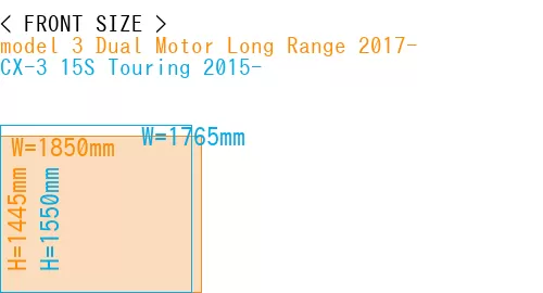 #model 3 Dual Motor Long Range 2017- + CX-3 15S Touring 2015-
